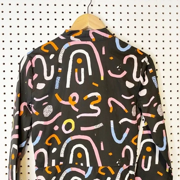 *RARE* like new Nooworks Devo Suit (long sleeve jumpsuit) in Candy, S - Picture 6 of 10